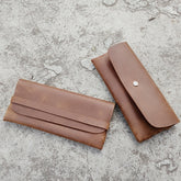 Simple cowhide wallet mobile phone glasses bag 2023-03-14 InsStreet